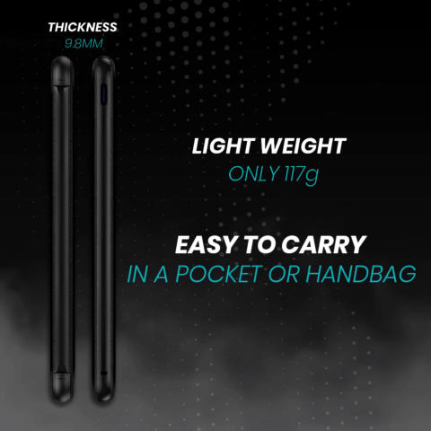 Ultra slim 8.8mm thick Jump BB5 battery bank 