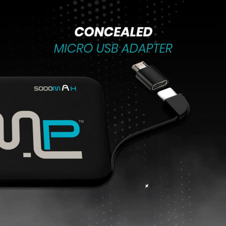 Jump BB5 has a concealed USB-C to USB Micro adapter