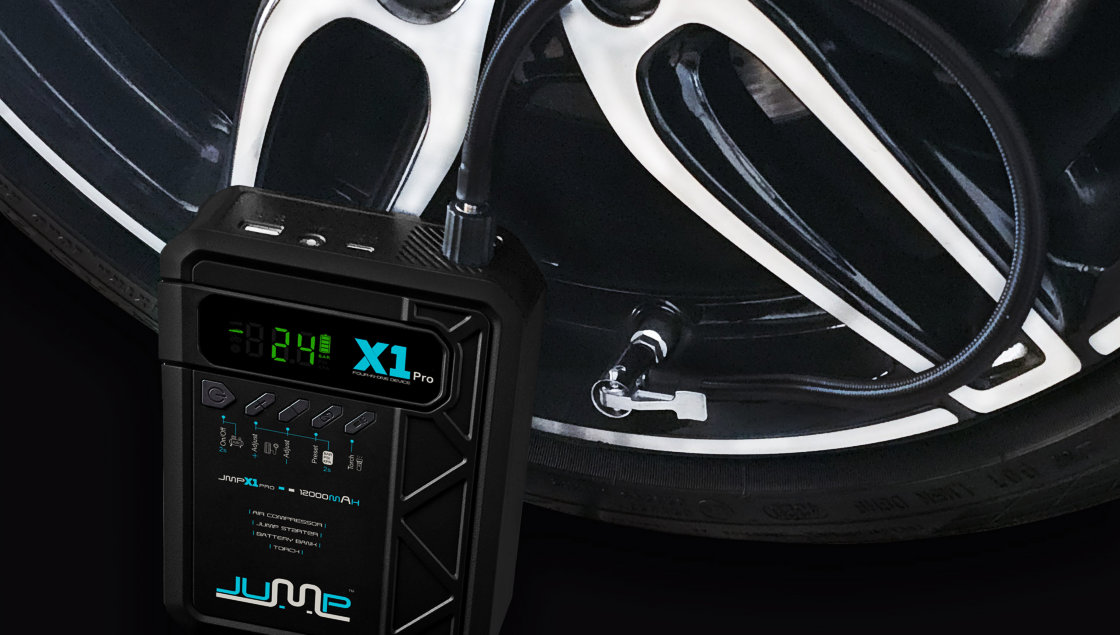 Never be stranded by a dead battery again. All you need is a Jump lithium ion jump box to get you going again.